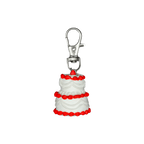 Let Them Eat cake keychain